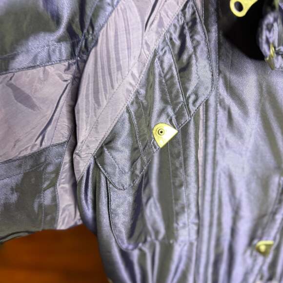 Vintage Downhill Racer One-Piece Ski Suit, Purple, Size M - Picture 5 of 11